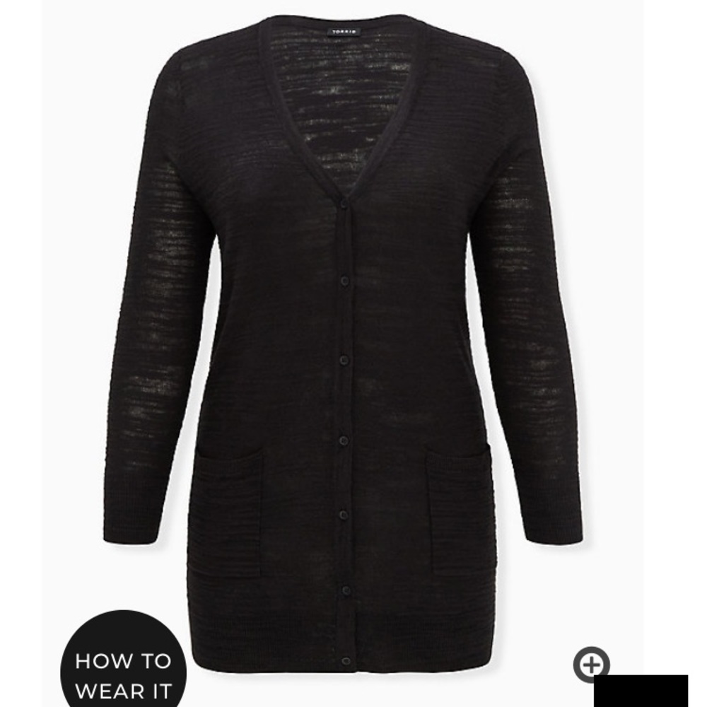 Torrid size 0 cardigan